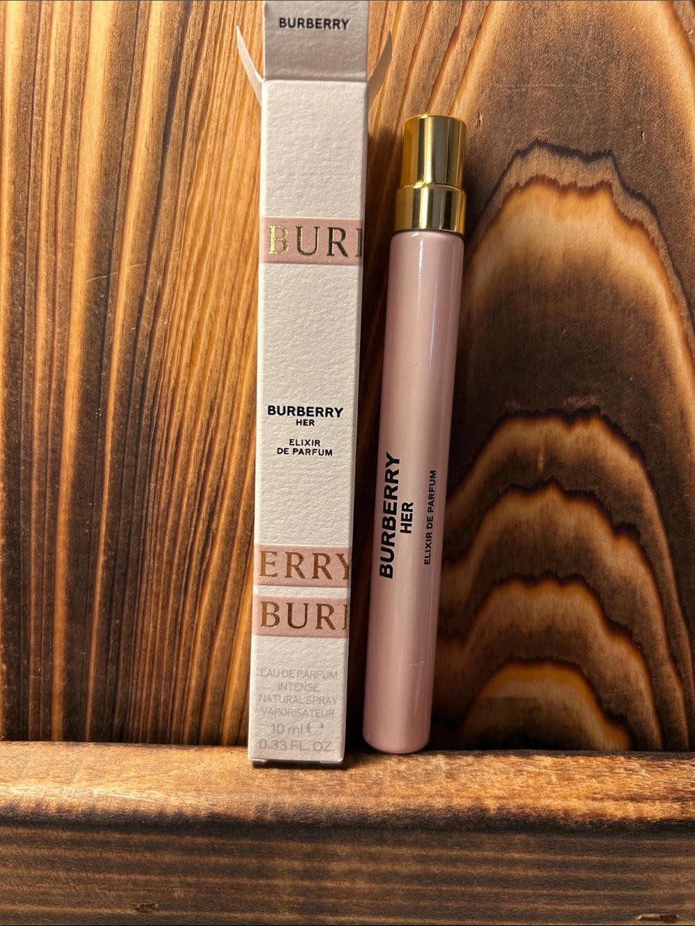 Burberry Her Elixir de Parfum Rollerball - Blush Pink with Gold Cap